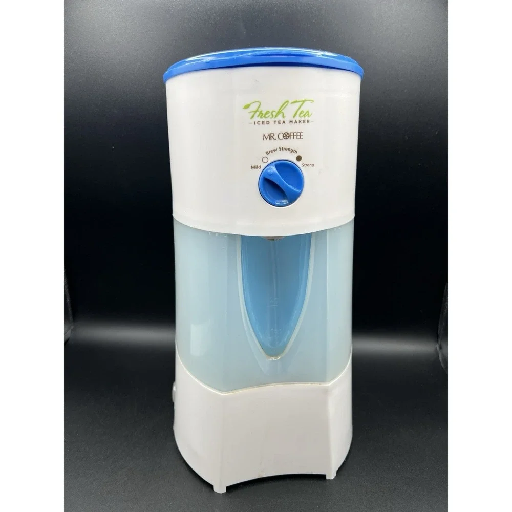 Sunbeam Mr. Coffee 3-Quart Iced Tea Maker Beverage Maker Machine Blue TM70 Works